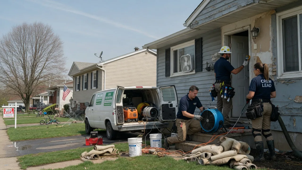 Flood Cleanup in Kirkman, IA near me