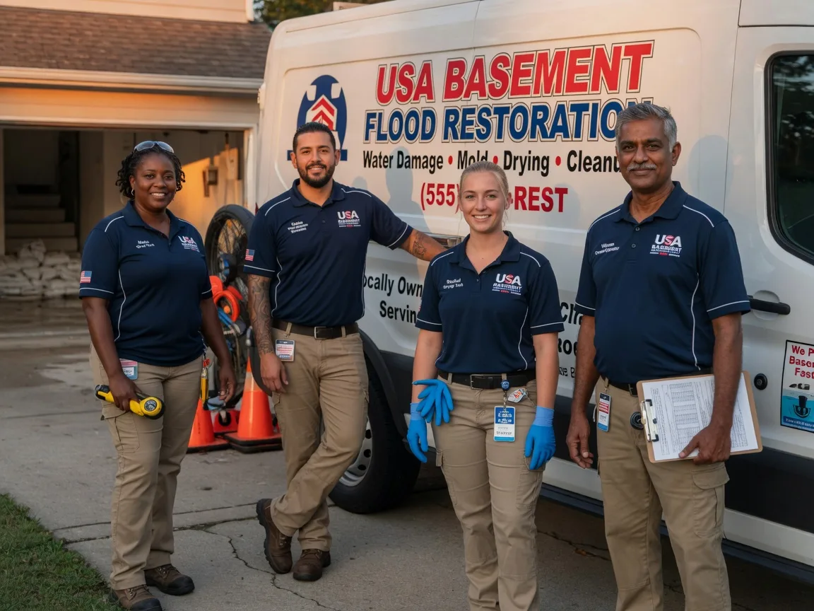 Basement Flood Cleanup company in Kirkman, IA